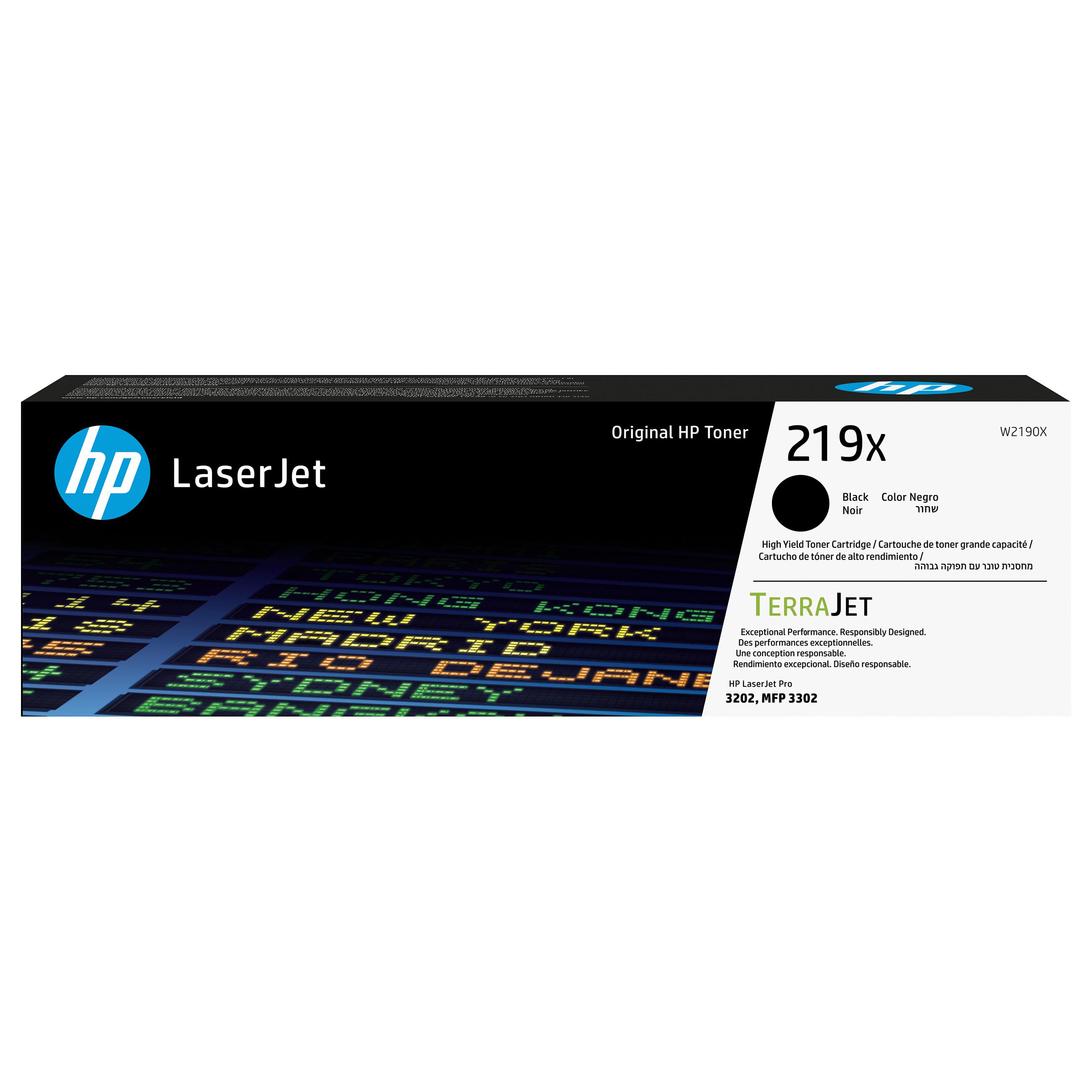 HP 219X toner til Color LaserJet Pro MFP 3302fdn, sort, original, 3200 sider