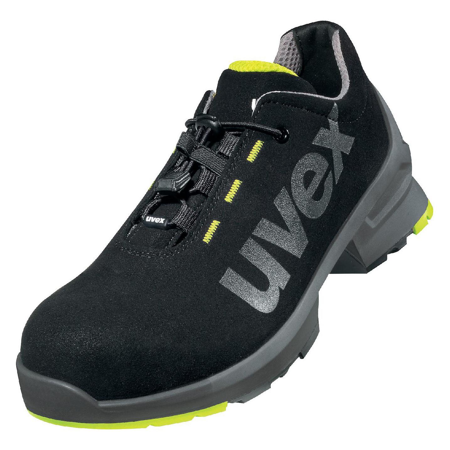 Sikkerhedssko uvex 8544.8 S2 SRC herre - sort, str. 43