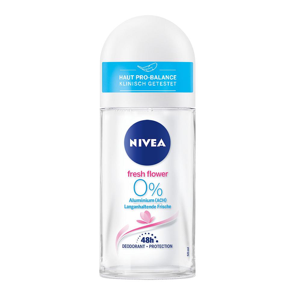Deoroller NIVEA Fresh Flower 50 ml