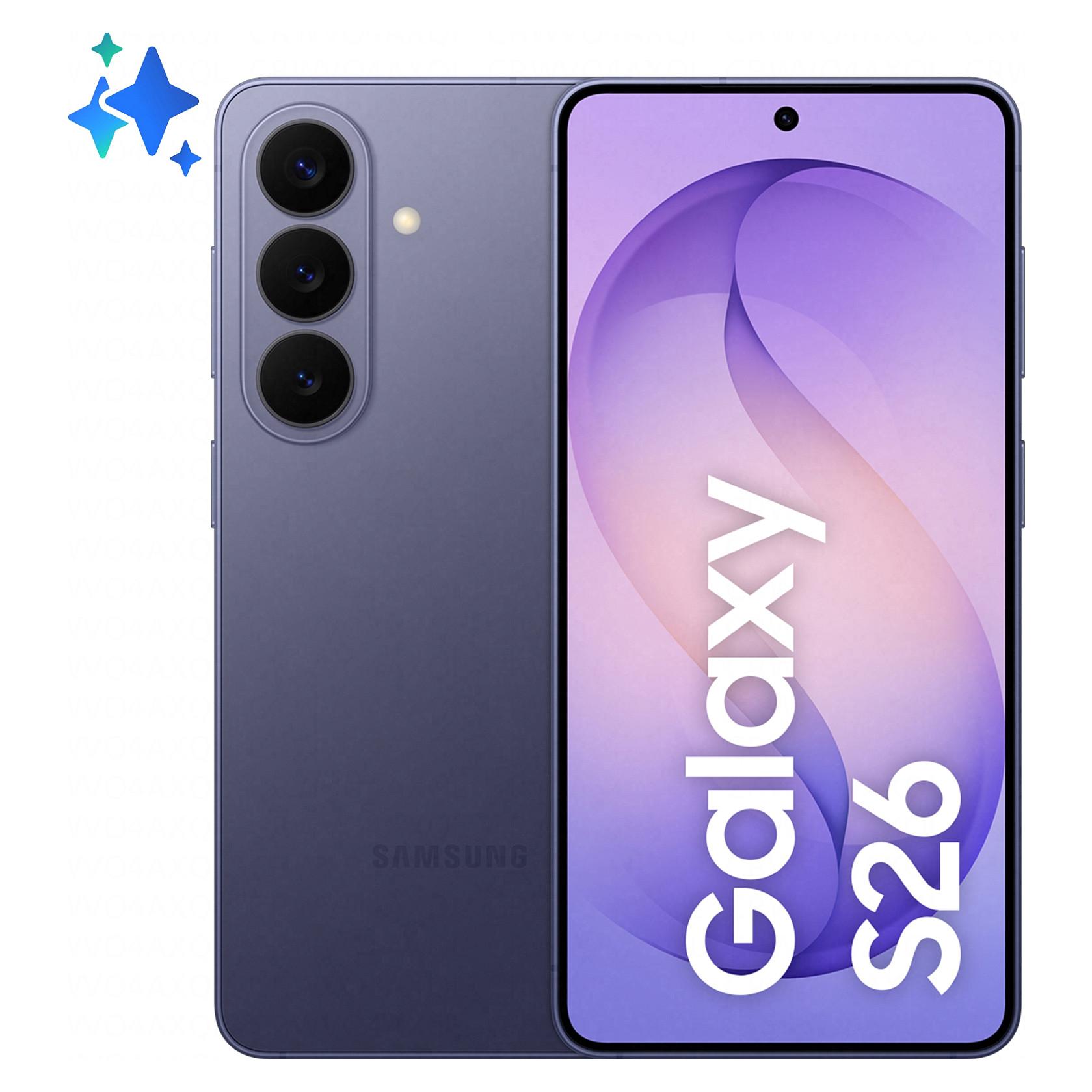 Samsung Galaxy S26 6,3" 12/256 GB 5G - Cobalt Violet