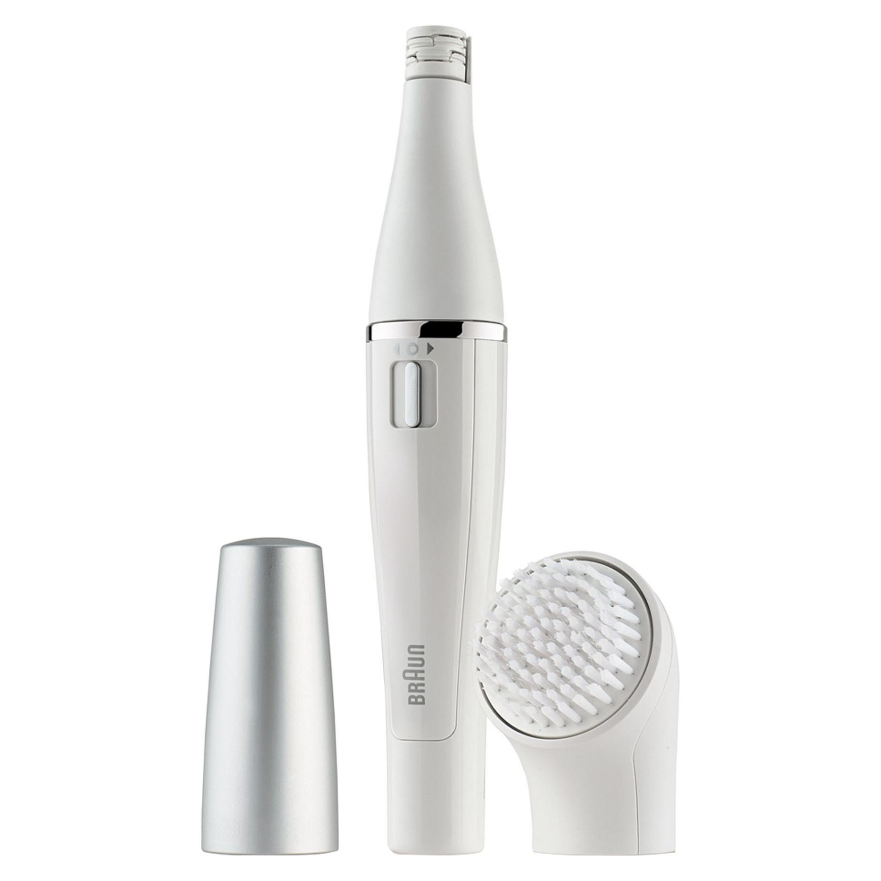 Braun Face 810 ansigtsepilator - trådløs epilator til våd og tør brug med eksfolierende funktion
