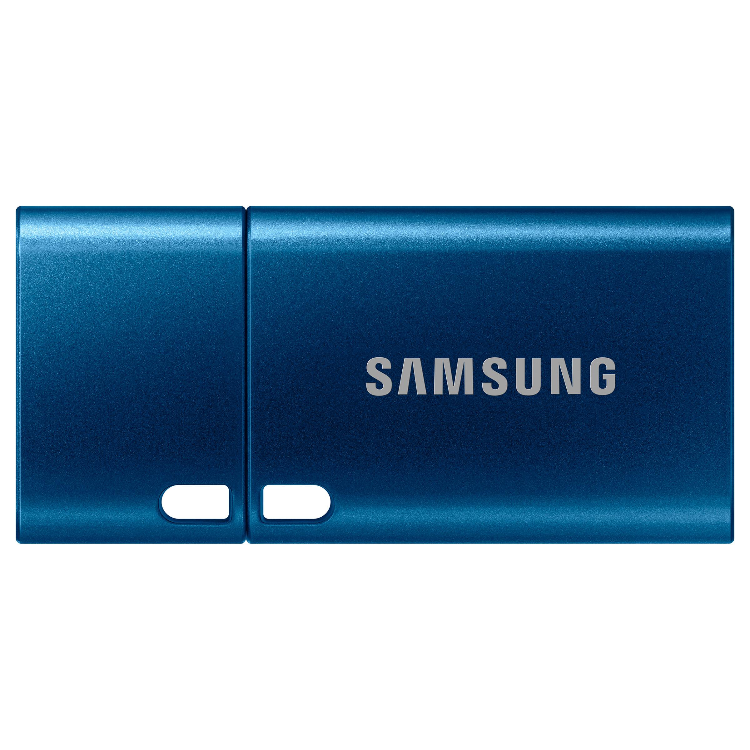 Samsung USB Type-C 256 GB USB-stik - blå, USB 3.2 Gen 1, op til 400 MB/s