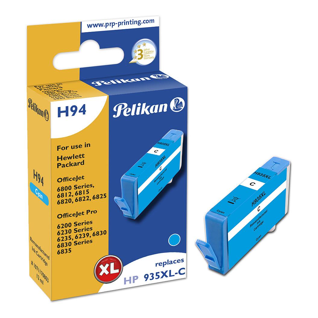 Kompatibel blækpatron Pelikan H94 cyan XL til HP C2P24AE