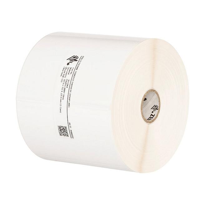 Zebra PolyE 3100T Gloss - Polyethylen (PE) - skinnende - permanent akryllisk klæbemiddel - hvid - 102 x 152 mm 950 etikette(r) (1 rulle(r) x 950) etiketter