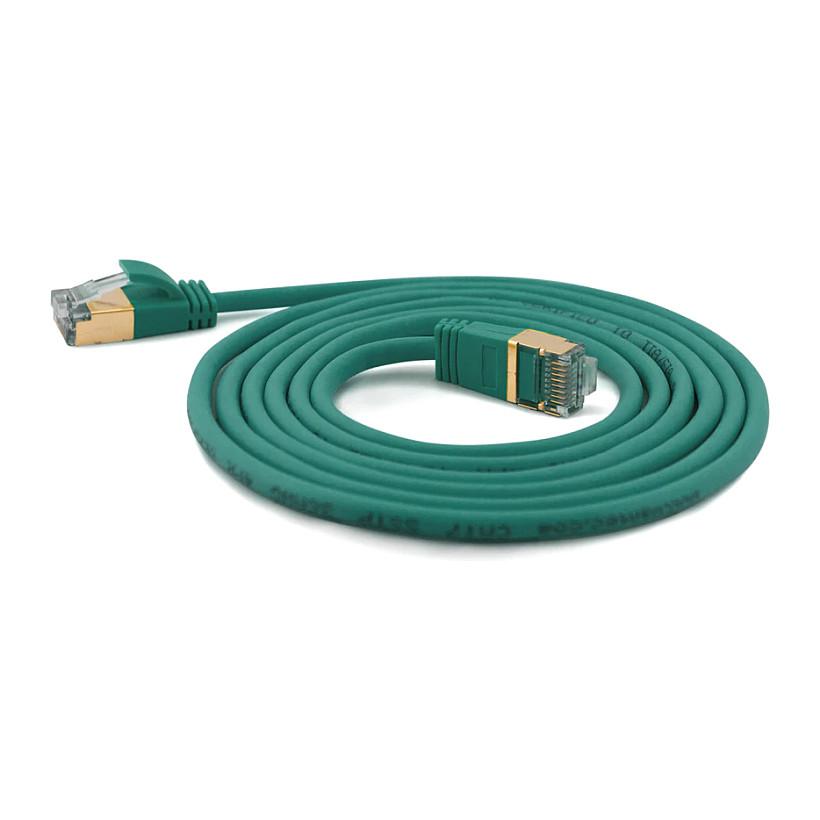 Wantec 7217 S/FTP (S-STP) GrALn 2mCat.7 Rohkabel Netzwerkkabel (7217)