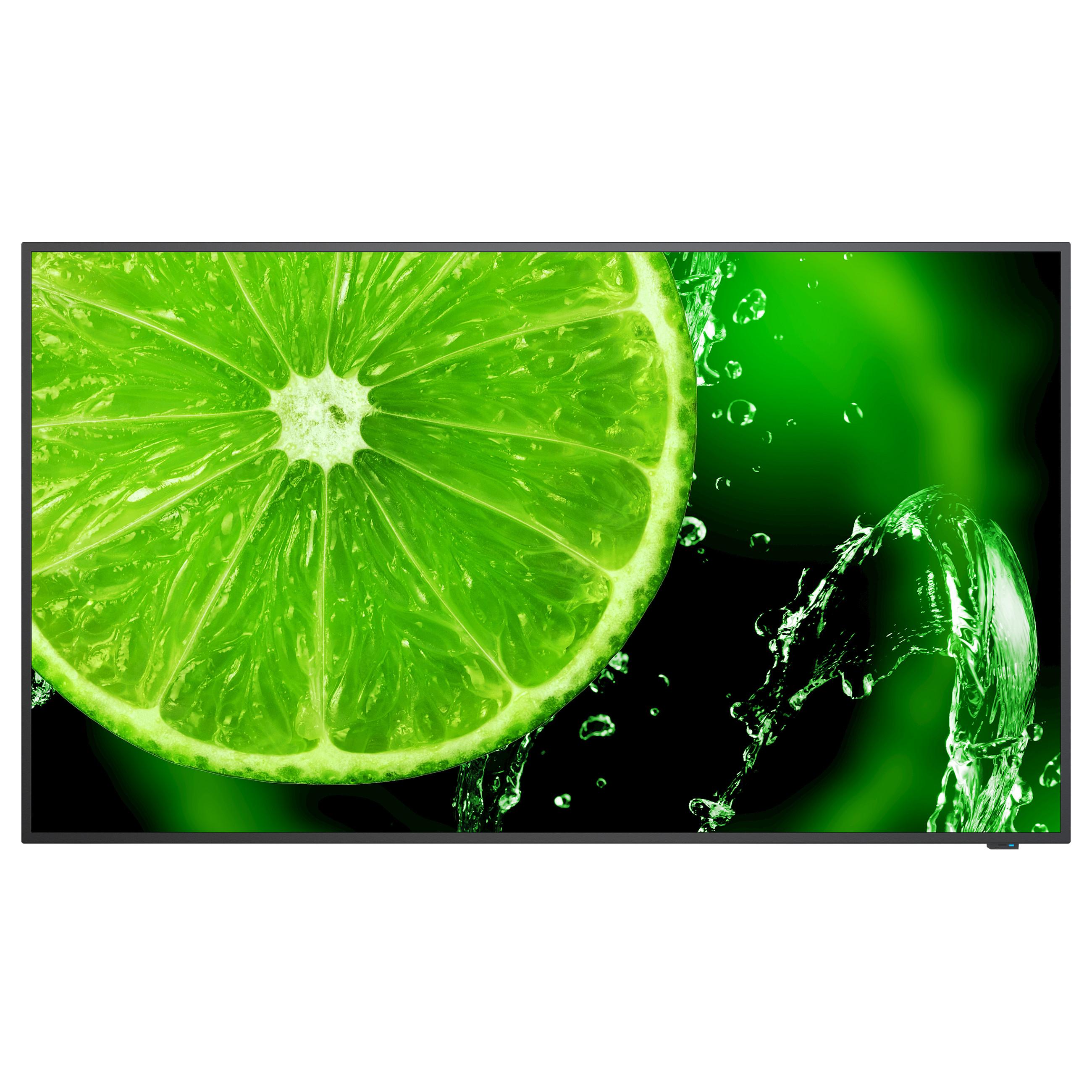 Digital signage skærm NEC MultiSync E438 42,5" 4K Ultra HD - sort
