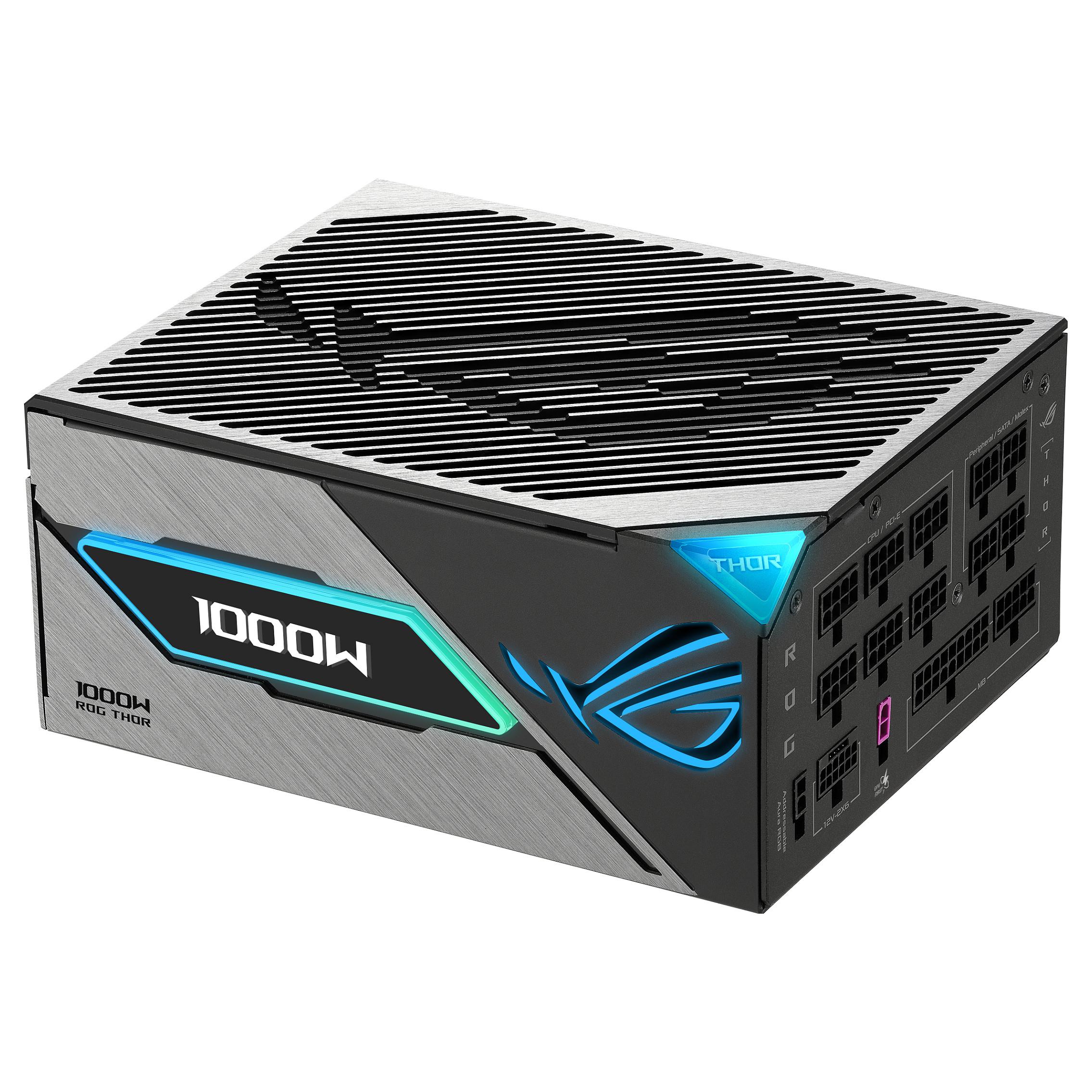 ASUS ROG THOR 1000W Platinum III (ROG Equalizer) Strømforsyning - 1000 Watt - ATX 3.1 - 80 Plus Platinum certified