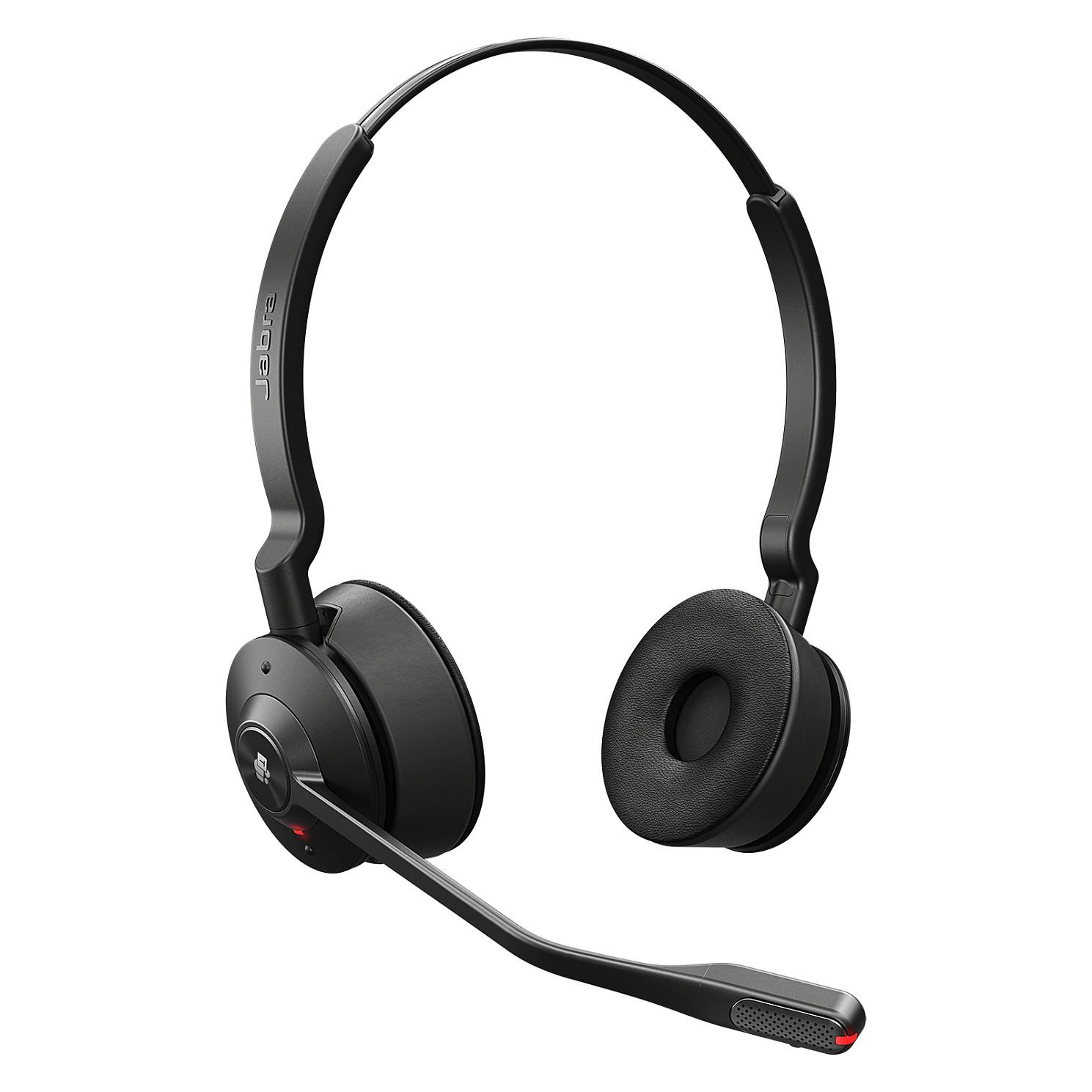 Jabra Engage 55 SE Stereo (Low Power) Trådløs Høretelefoner Sort