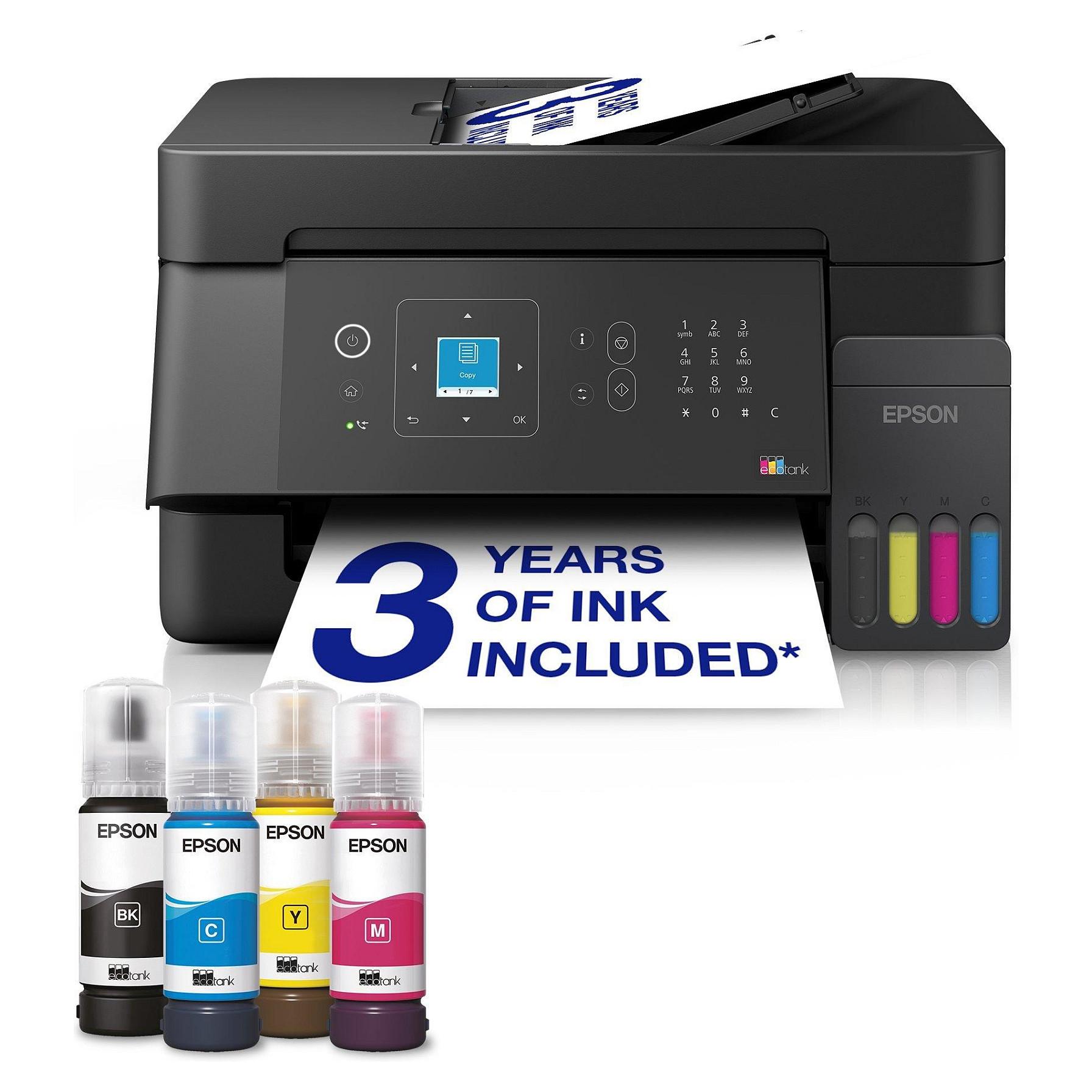 Multifunktionsprinter Epson EcoTank ET-4900 A4 - sort