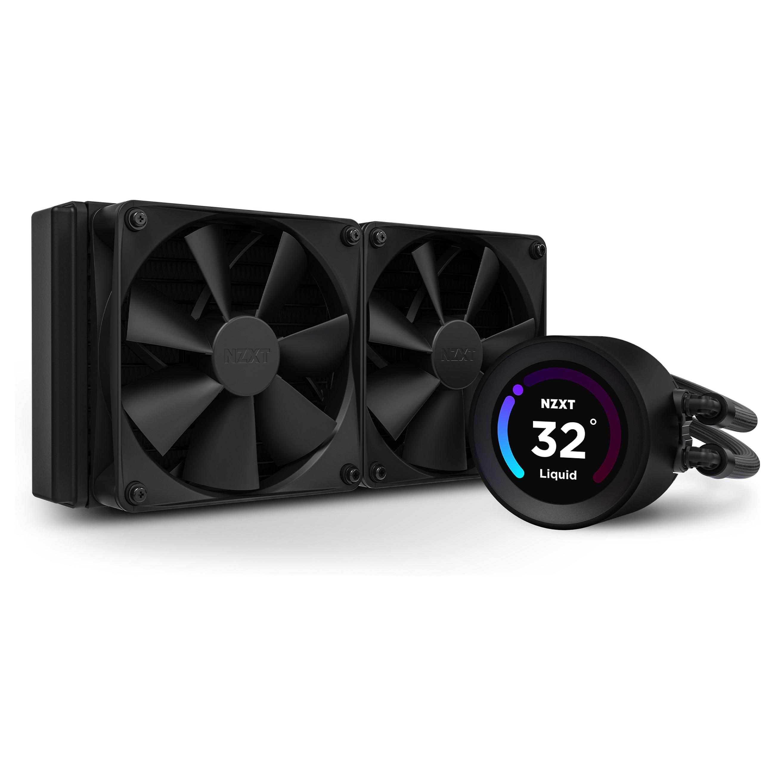 NZXT Kraken Elite 240 Black - CPU Vandkøling - Max 31 dBA