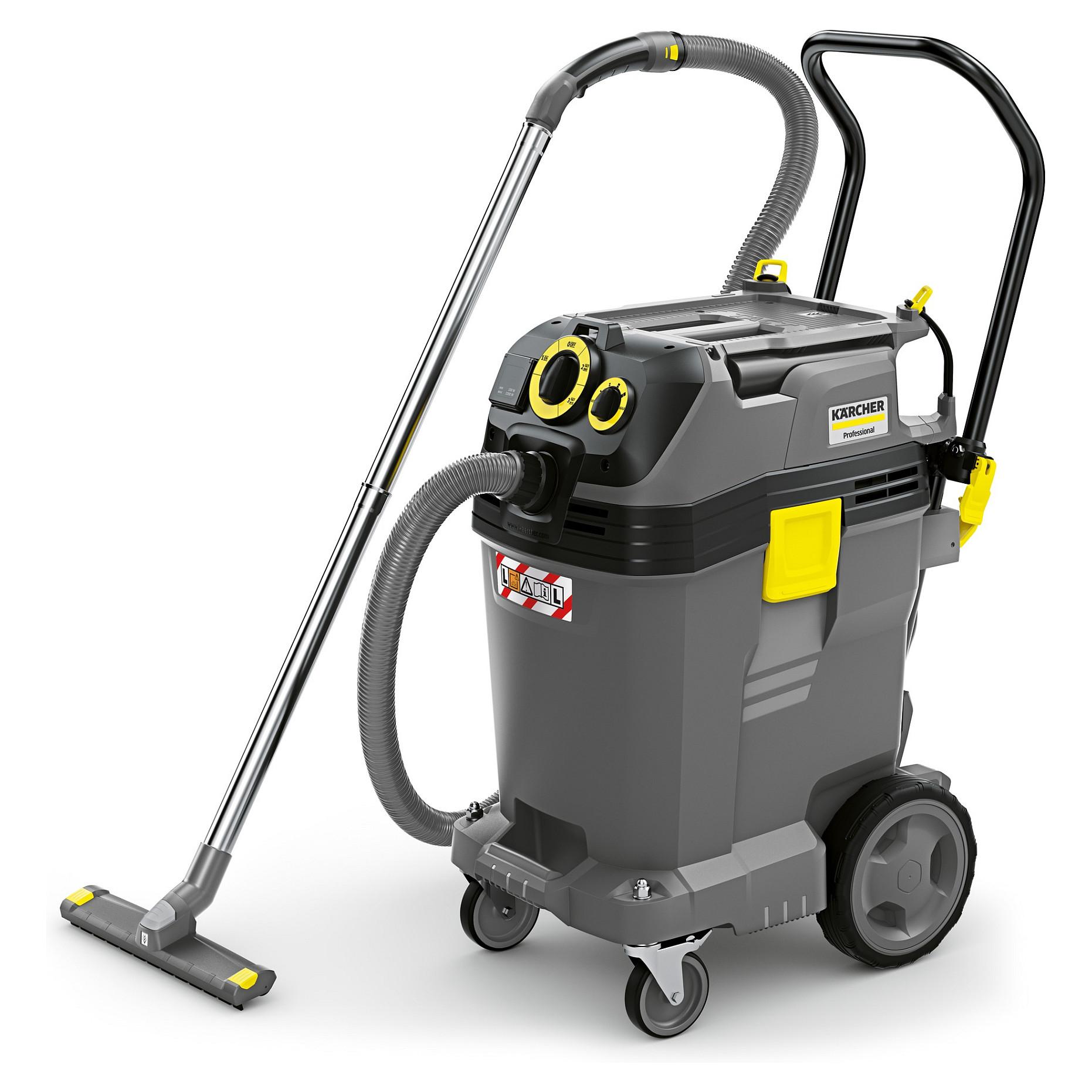 Kärcher NT 50/1 Tact Te L våd-/tørstøvsuger 50 L 1380 W, grå/sort