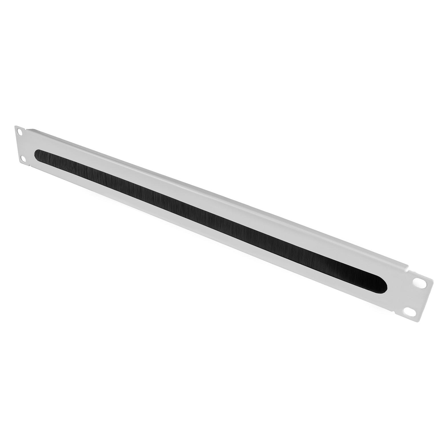 Kabelgennemføring econ connect GC-N0157 til 19" rack 1U - renhvid
