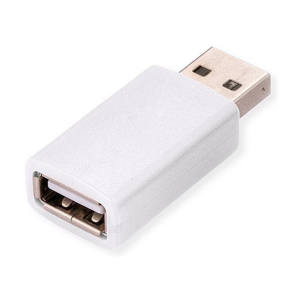 VALUE 11.99.8332, Portblokering, USB Type-A, Hvid, 1 stk, 6,4 g