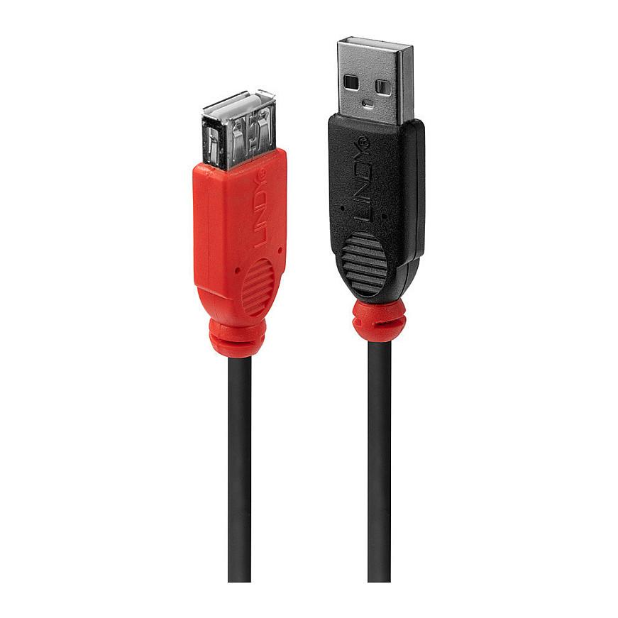 Lindy USB 2.0 Slimline Active Extension Cable - USB extension cable - USB to USB - 5 m