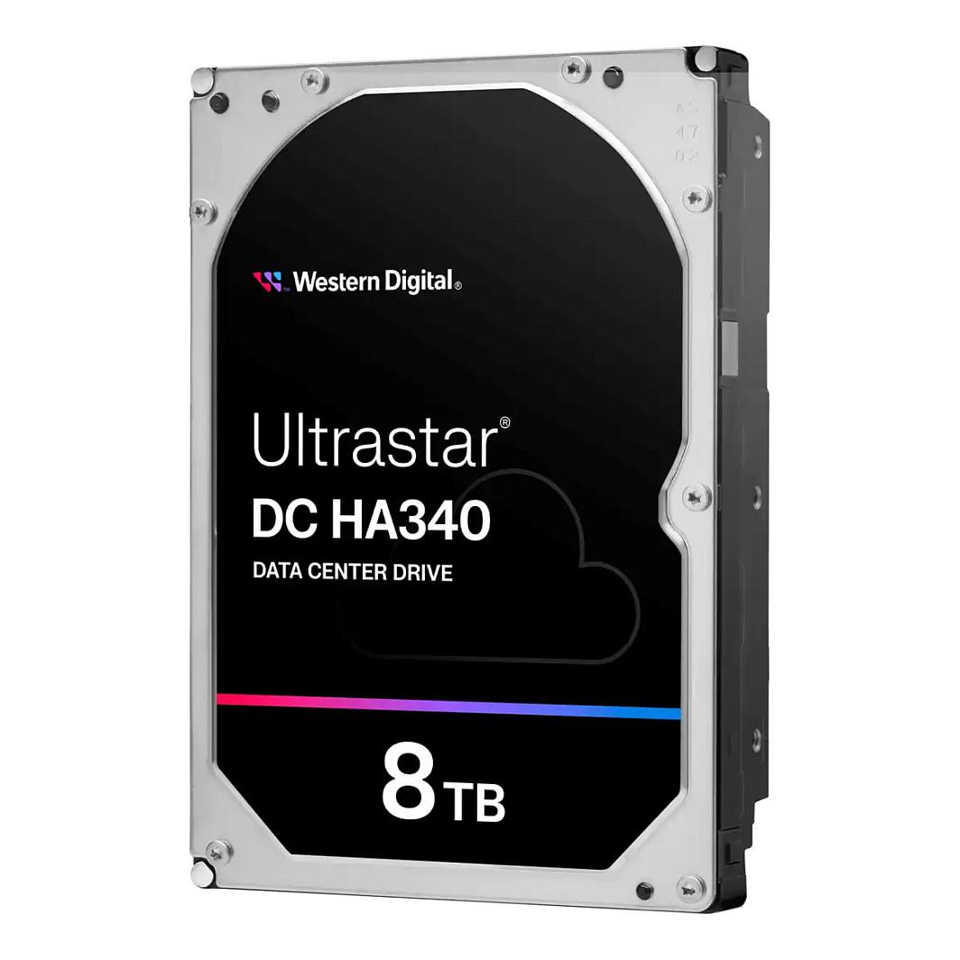 WD Ultrastar DC HA340 WUS721208BLE6L4 - Harddisk - Data Center - 8 TB - intern - 3.5 - SATA 6Gb/s - 7200 rpm - buffer: 256 MB