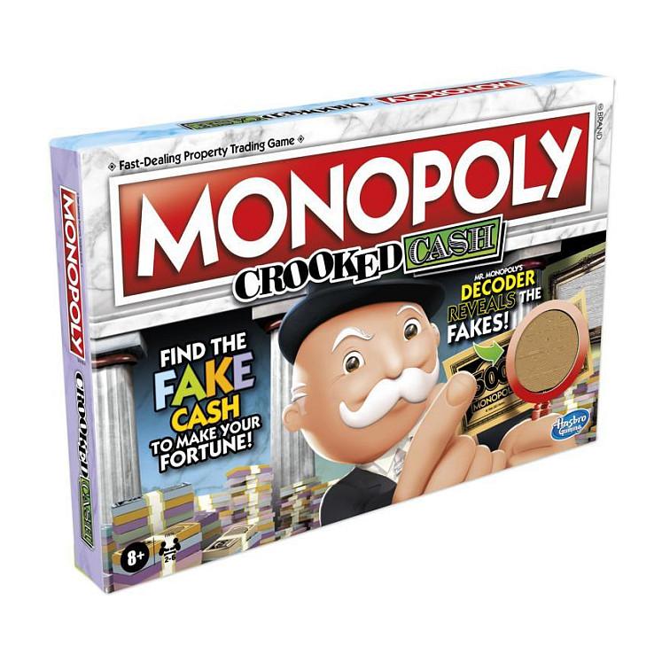 Brætspil Hasbro Monopoly Crooked Cash