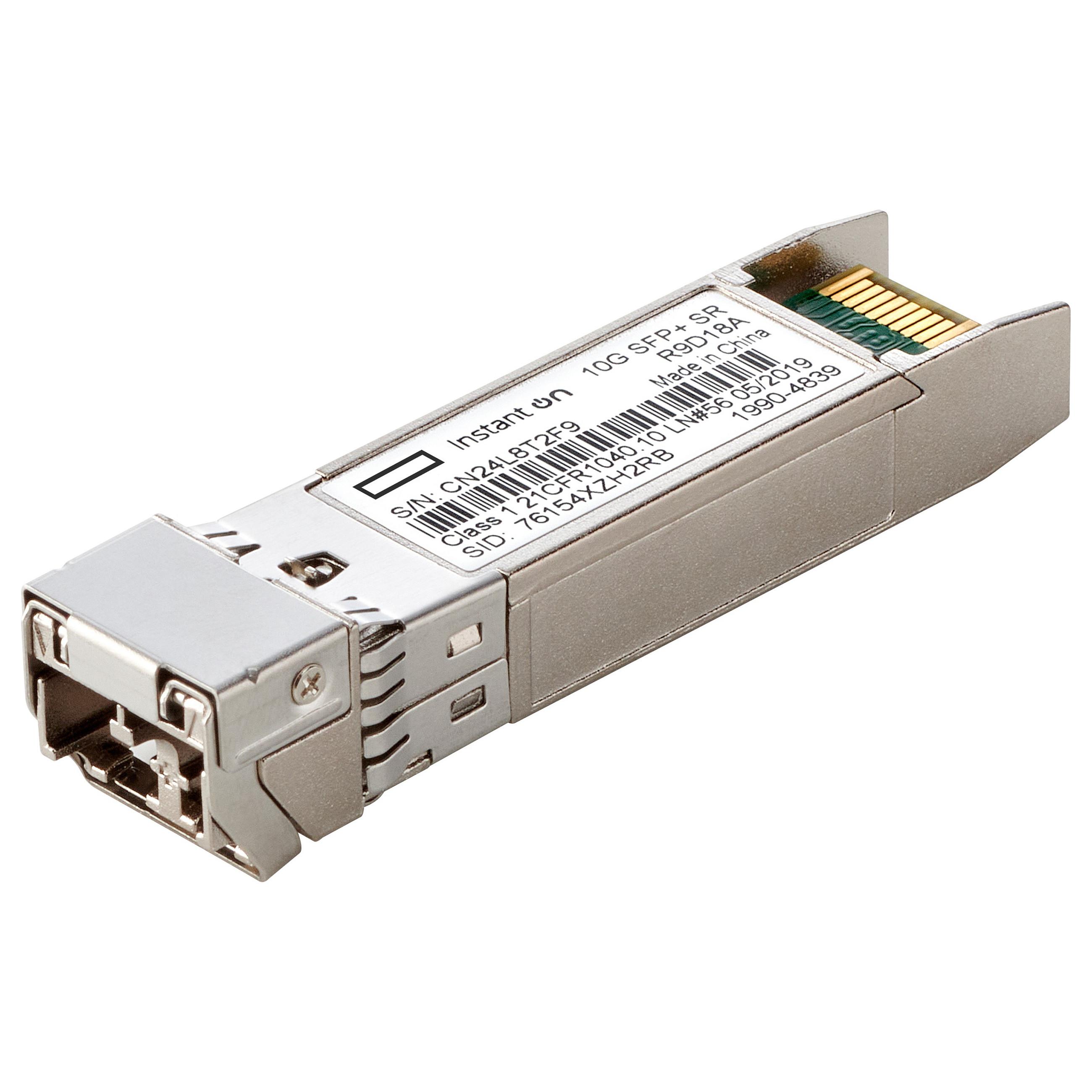 HPE Networking Instant On - SFP+ transceiver modul - 10GbE - 10GBase-SR - LC multimodus - op til 300 m - for HPE Aruba Instant On Instant On 1930, 1960