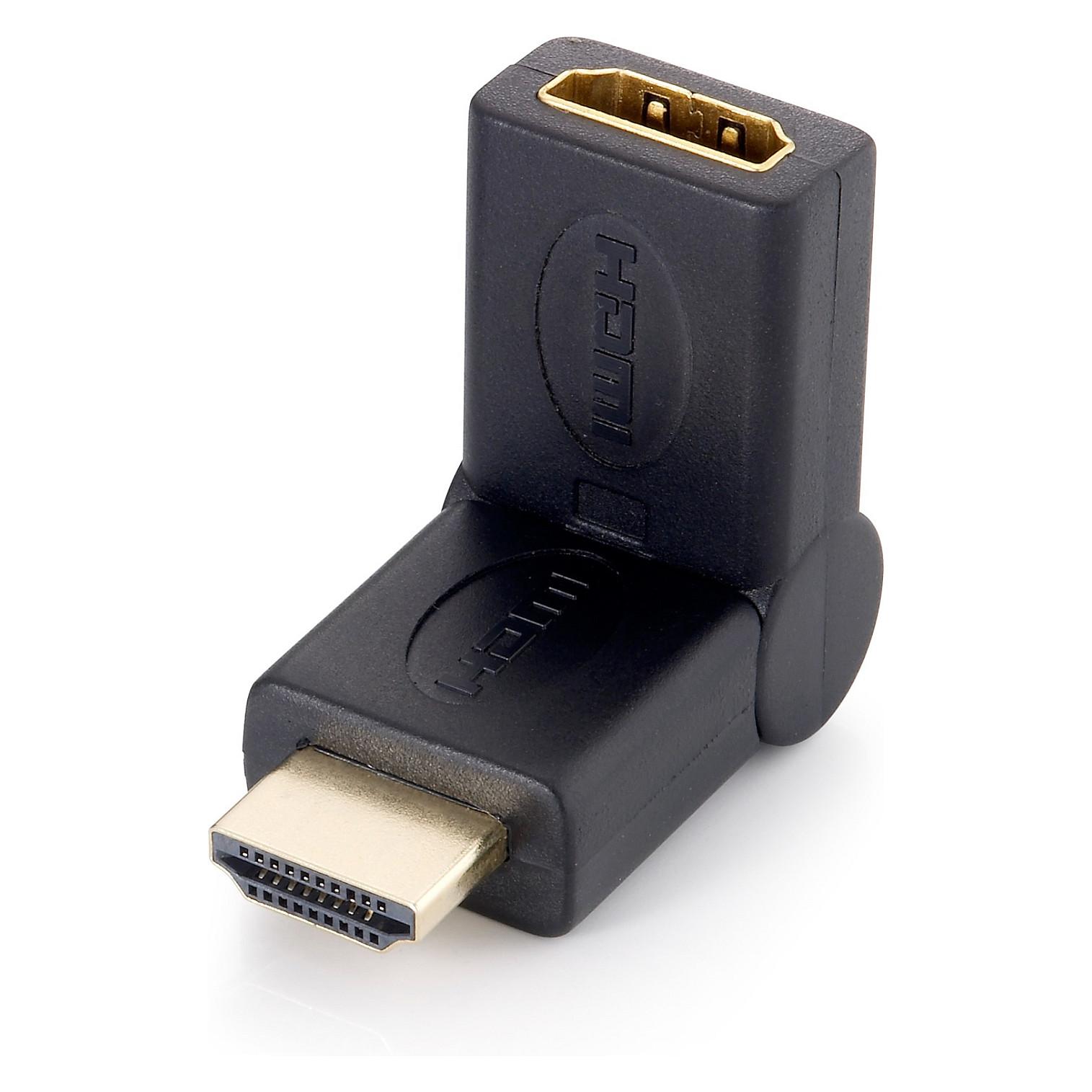 HDMI-adapter Equip 118911 - foldbar HDMI han til HDMI hun