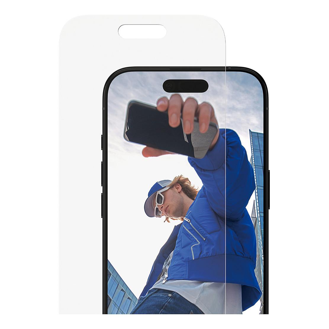 PanzerGlass - Skærmbeskytter for mobiltelefon - klassisk pasform med EasyAligner - glas - for Apple iPhone Air