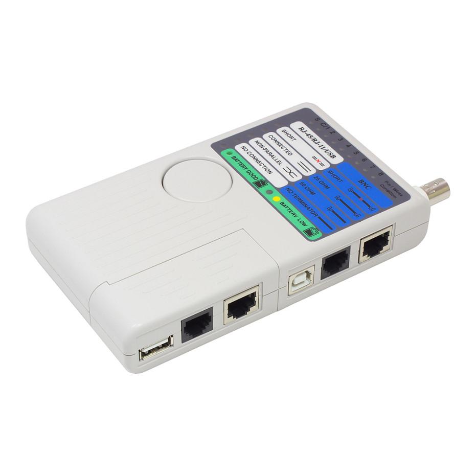 Netværkskabeltester Good Connections GC-N0097 med remote-enhed