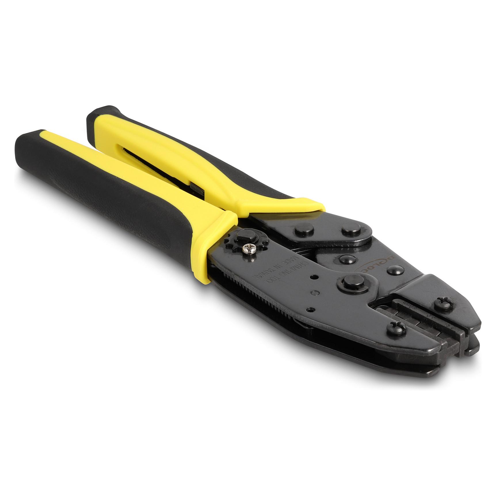 Delock - Krimpudstyr - til DL4-stik 2,5-6 mm2 - gul