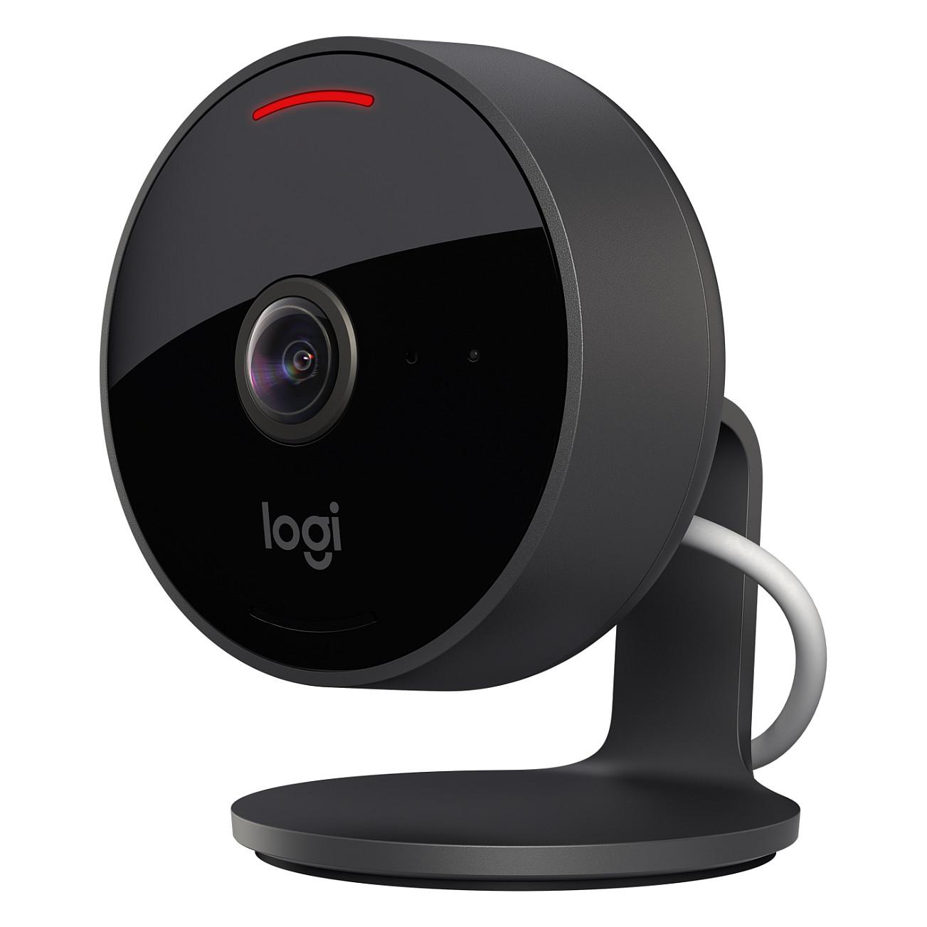 Logitech® | Circle View - Netværksovervågningskamera - udendørs, indendørs - vejrbestandig - farve (Dag/nat) - 1920 x 1080 - 1080p - audio - trådløs - WiFi