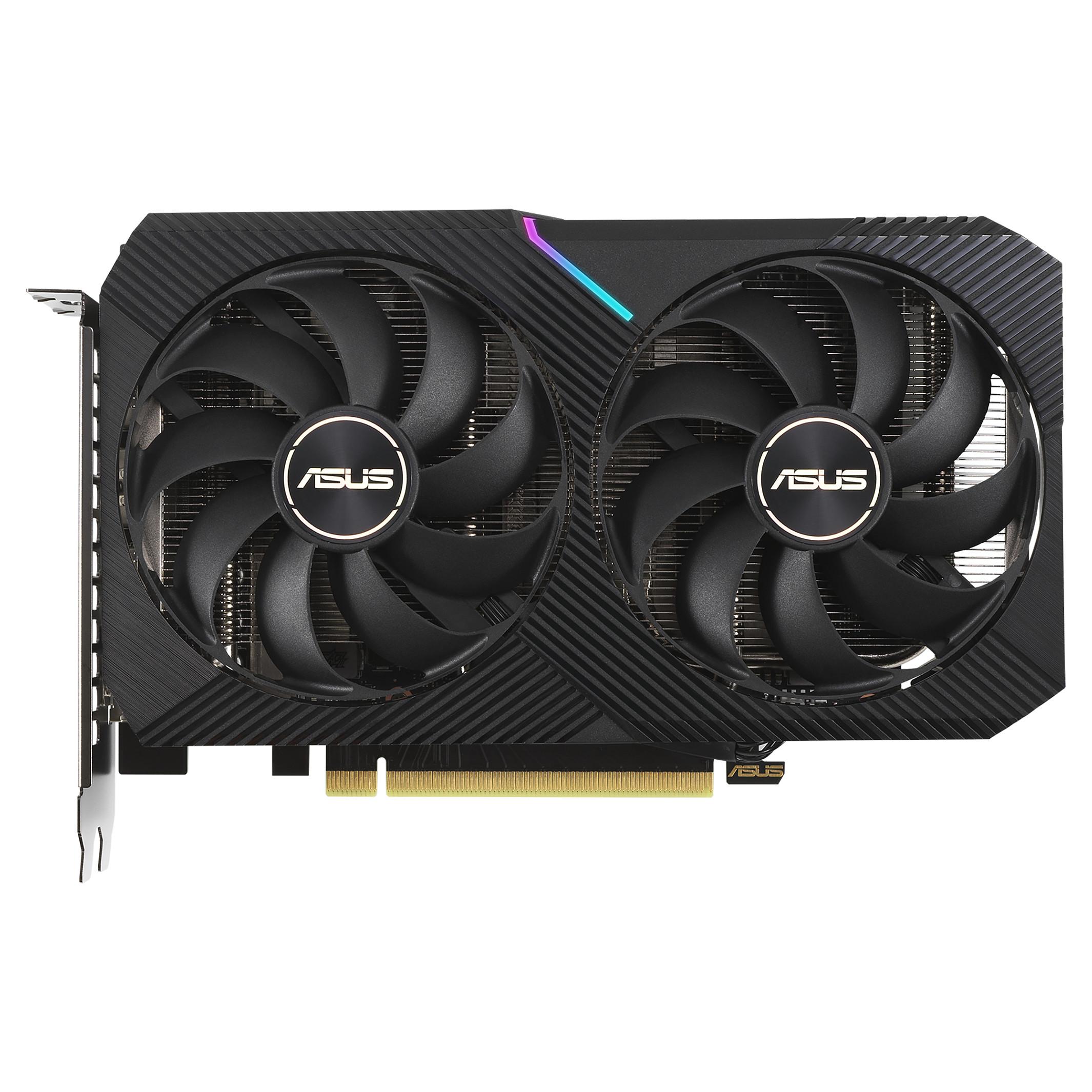 Asus DUAL GeForce RTX 3060 V2 12GB LHR Grafikkort - NVIDIA GeForce RTX 3060 - 12GB GDDR6