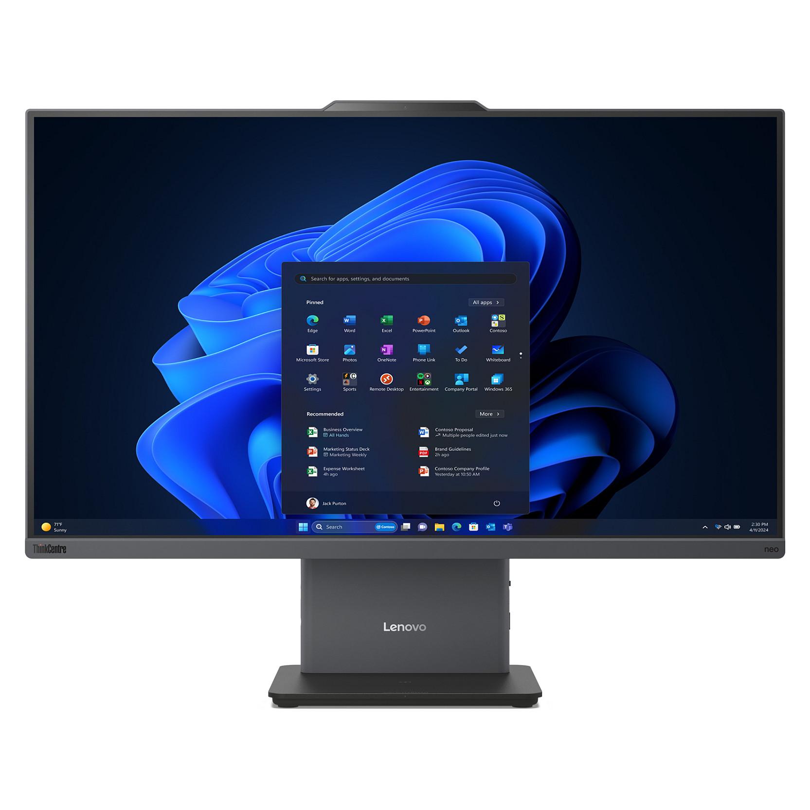 Lenovo ThinkCentre neo 50a 27 Gen 5 12SB AIO Core i5 I5-13420H 16GB 512GB Intel UHD Graphics Windows 11 Pro