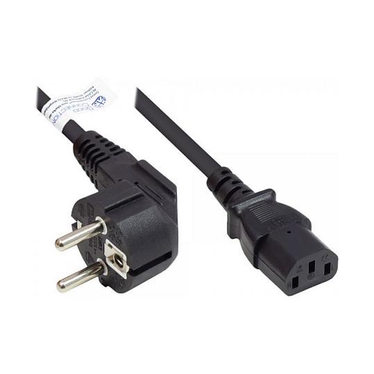 Strømkabel econ connect P0130-S015 - CEE 7/7 til C13, 1,5 m