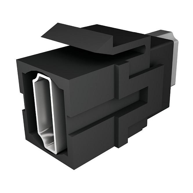 HDMI-keystone-bøsning Bachmann 918.041 - sort