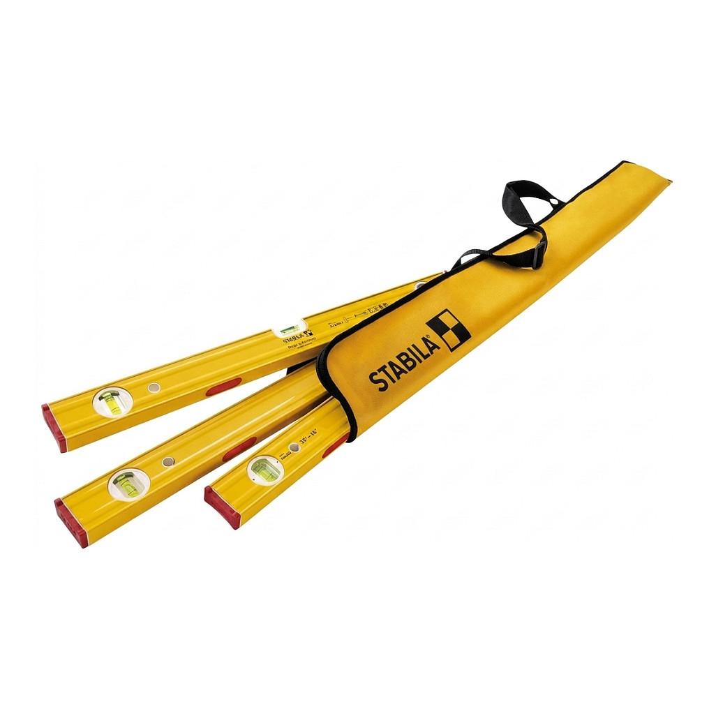 Stabila PRO SET 80 ASM 19716 Vaterpas-sæt 30 cm, 60 cm, 120 cm 0.5 mm/m
