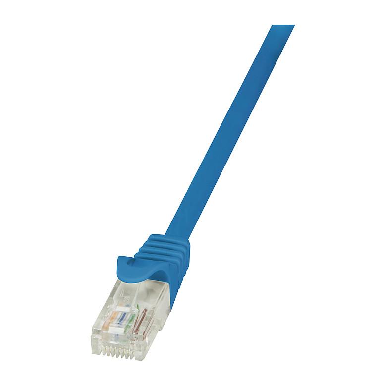 Patchkabel LogiLink EconLine Cat.6 U/UTP 10 m - blå