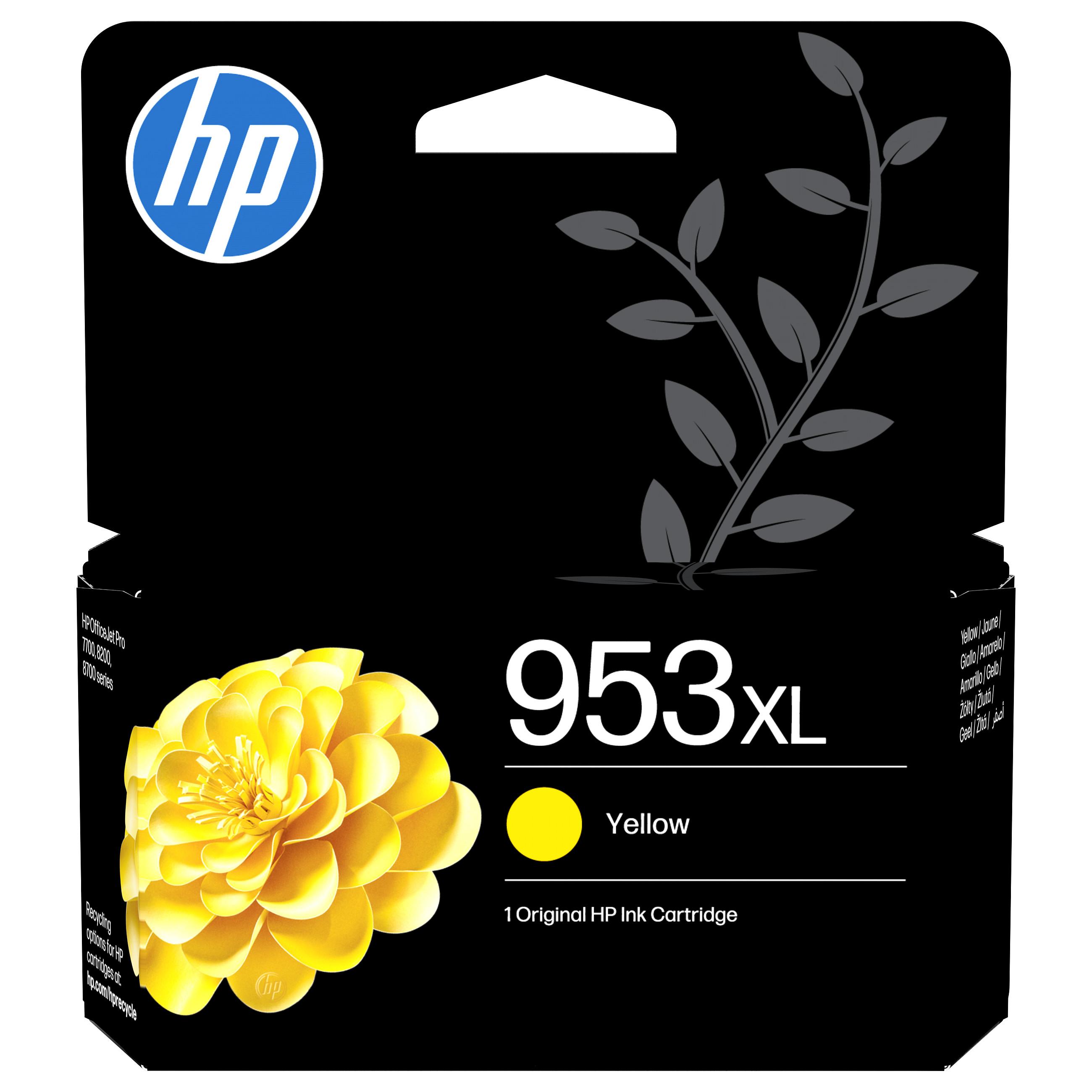 Blækpatron HP 953XL F6U18AE - gul