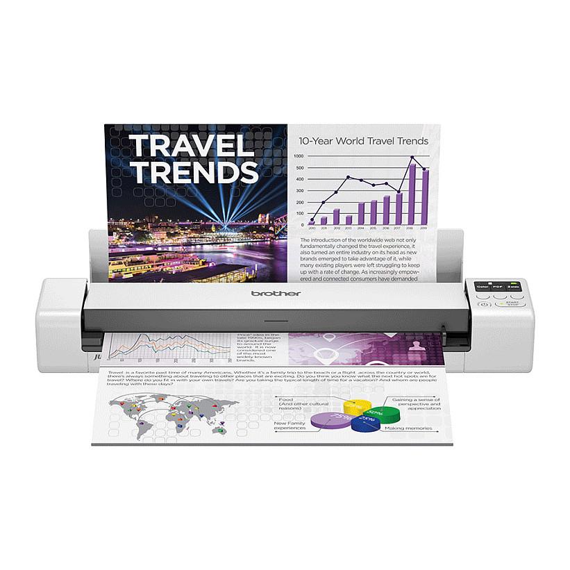Brother DSmobile DS-940DW - Scanner med papirfødning - Duplex - 215.9 x 1828.8 mm - 600 dpi x 600 dpi - USB 3.0, Wi-Fi(n)