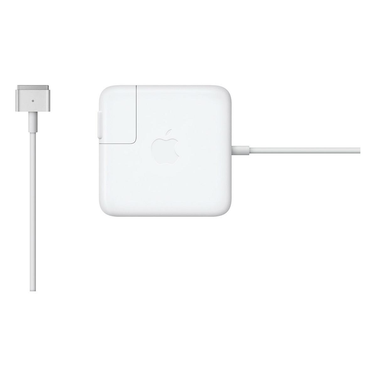 Strømadapter Apple MagSafe 2 85 W til MacBook Pro with Retina Display - hvid