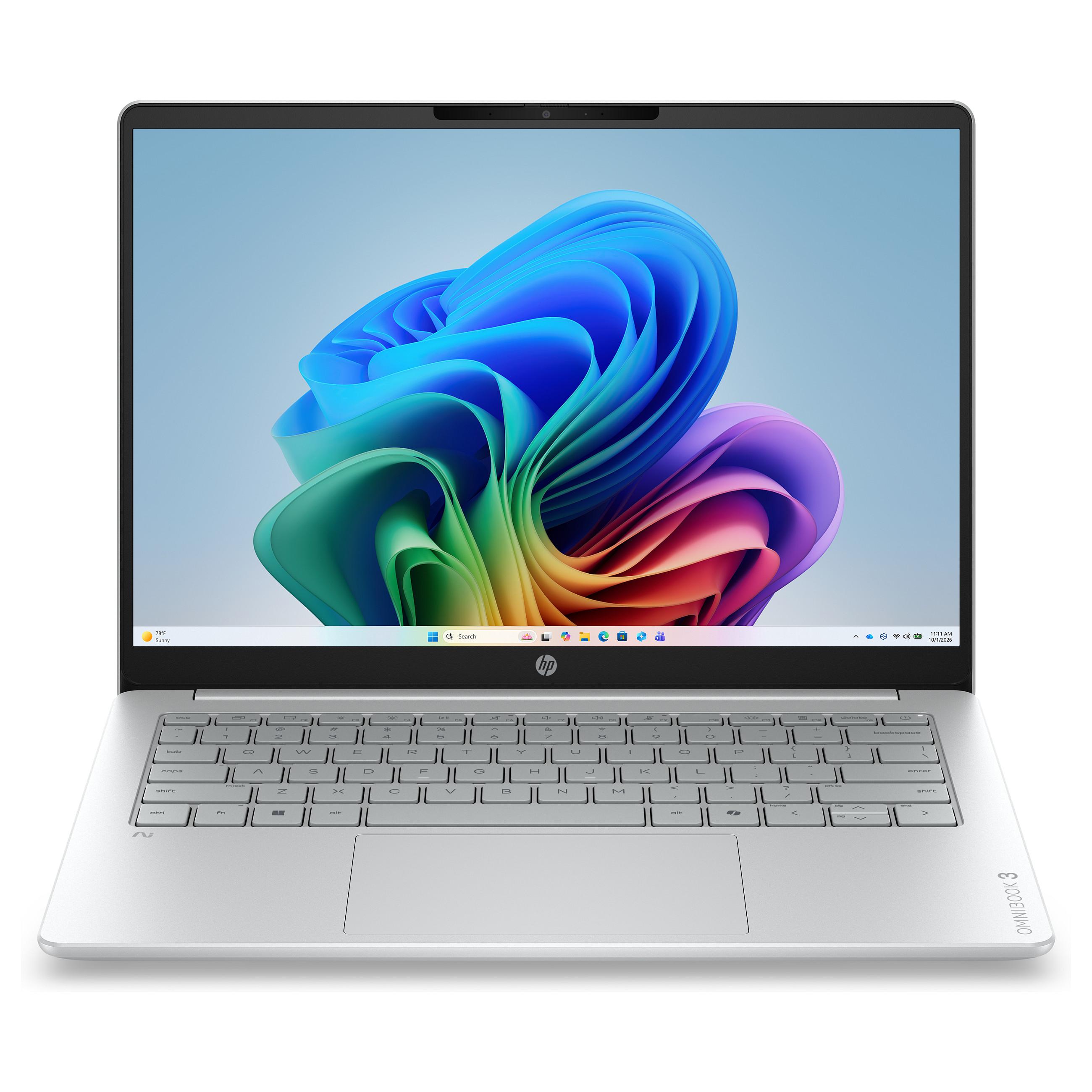 Bærbar computer HP OmniBook 3 14-hz0155ng Snapdragon X1-26-100 16GB/512SSD