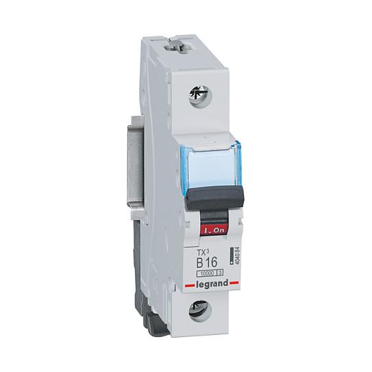 Legrand TX3 kredsløbsafbryder Miniature strømafbryder Type B 1