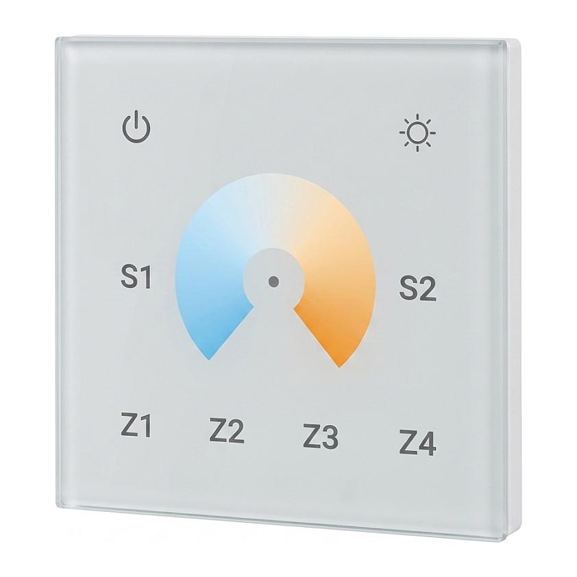 Synergy 21 LED Controller EOS 05 Wanddimmer dual white CCT touch 4 Zonen