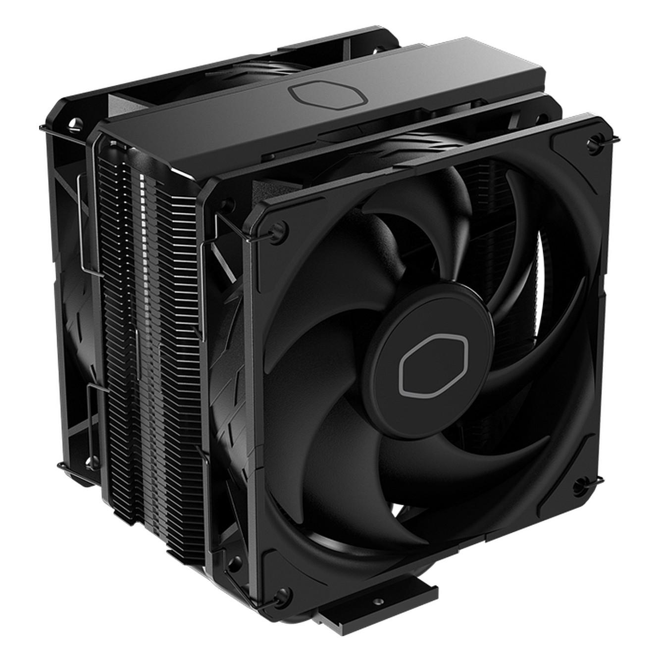 Cooler Master Hyper 212 Black X Duo, Luftkøler, 12 cm, 690 rpm, 2500 rpm, Sort