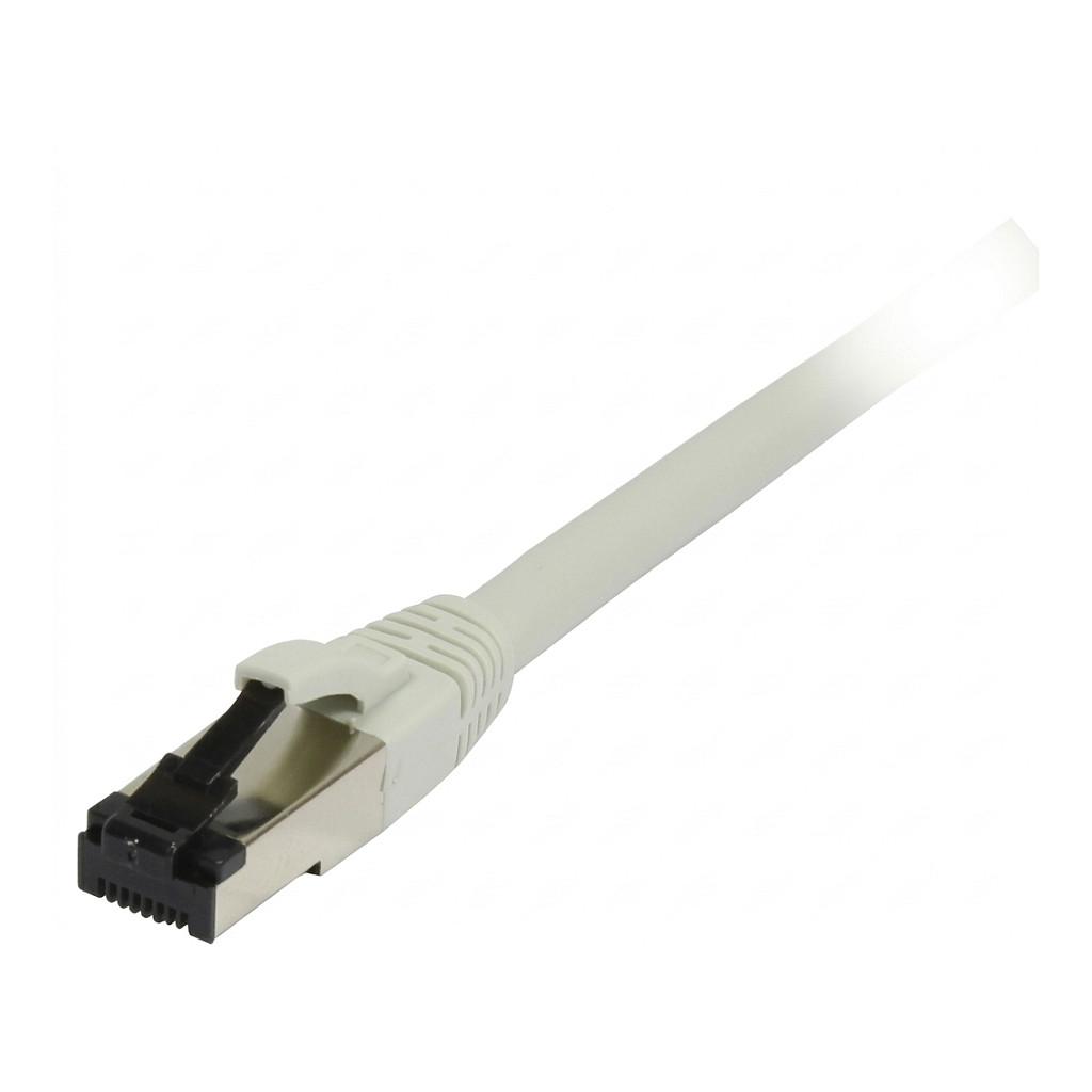Patchkabel RJ45 CAT81 2000Mhz 15m grau SSTPSFTP TPELSZHSuperFlex AWG26 Synergy 21
