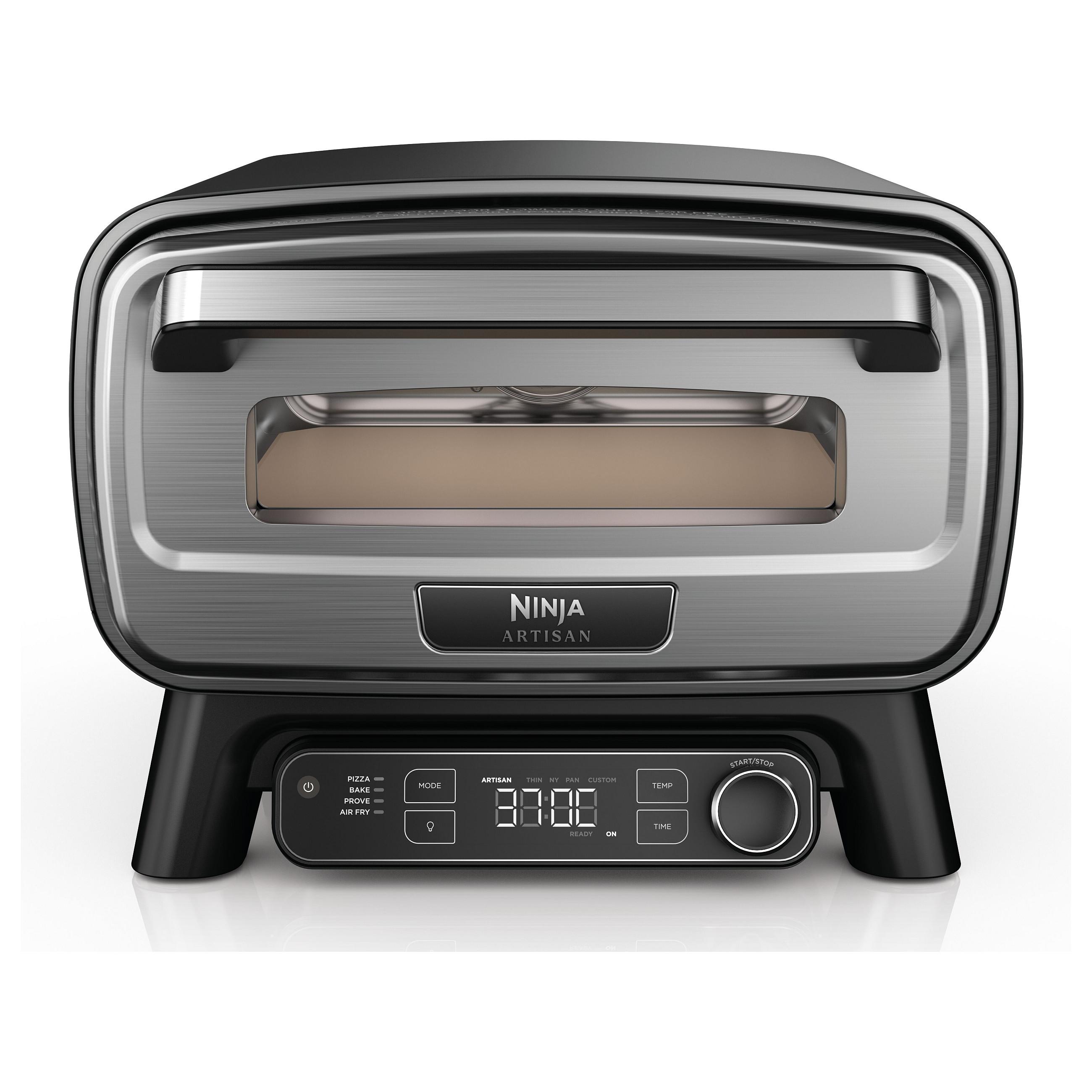 Ninja Artisan MO201EU pizzaovn og airfryer til 1 pizza op til 30 cm - rustfrit stål