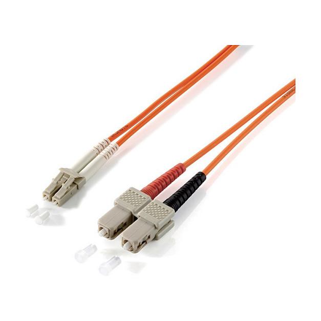 LWL-patchkabel Equip LC-SC 1 m OM1 duplex