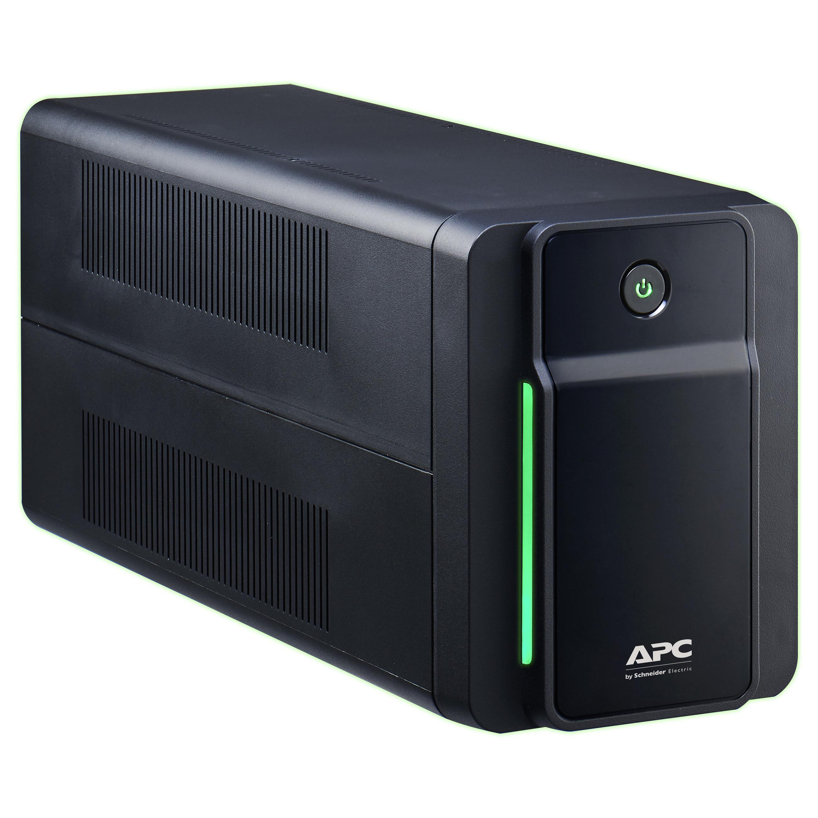 APC Back-UPS BX Series BX750MI-FR - UPS - AC 230 V - 410 Watt - 750 VA - 9 At - USB - output-stikforbindelser: 3 - sort