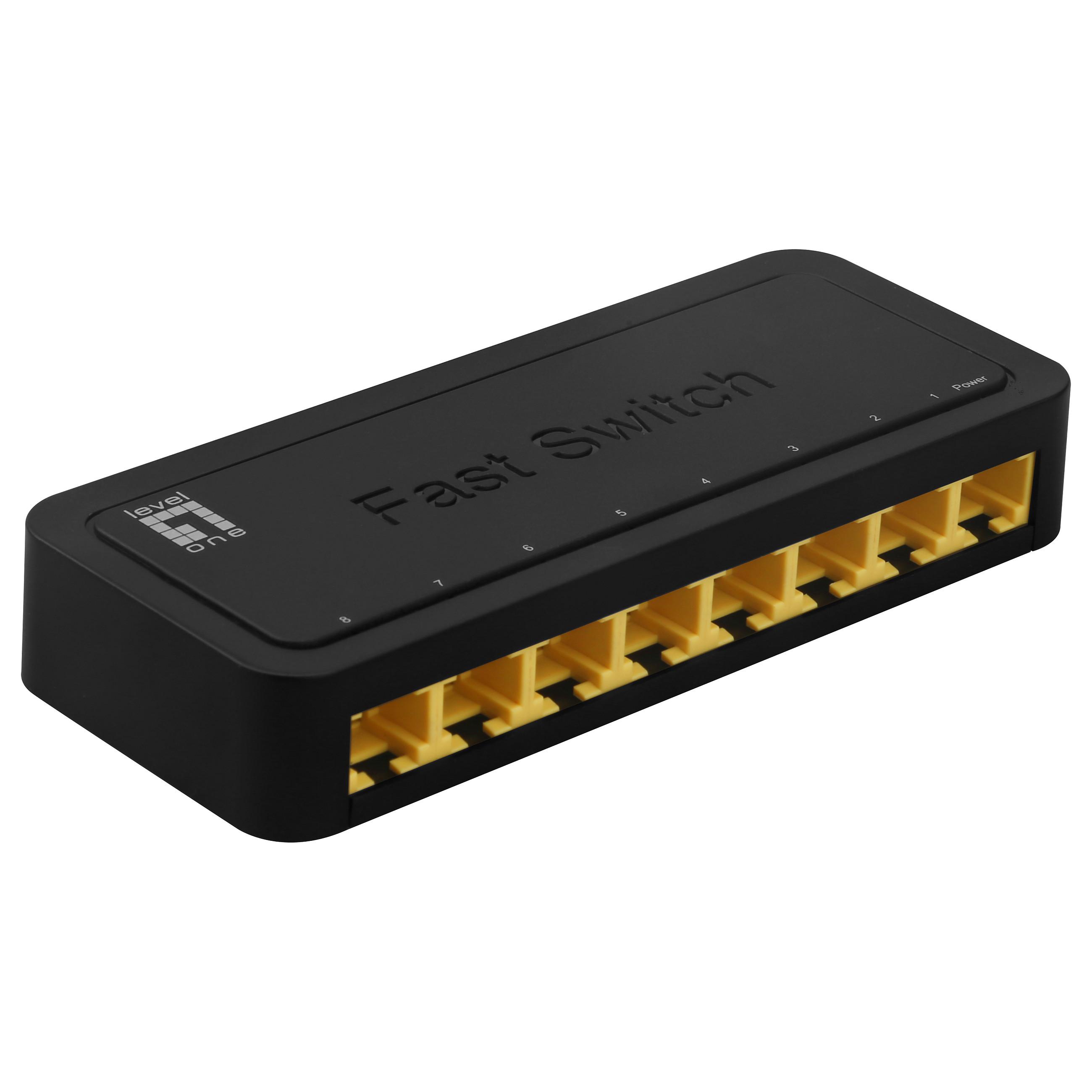 Ethernet-switch LevelOne FEU-0812 - 8-port Fast Ethernet