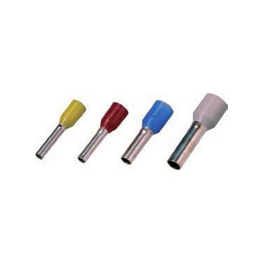 Aderendehylster Intercable ICIAE0510 0,5 qmm 10 mm - hvid