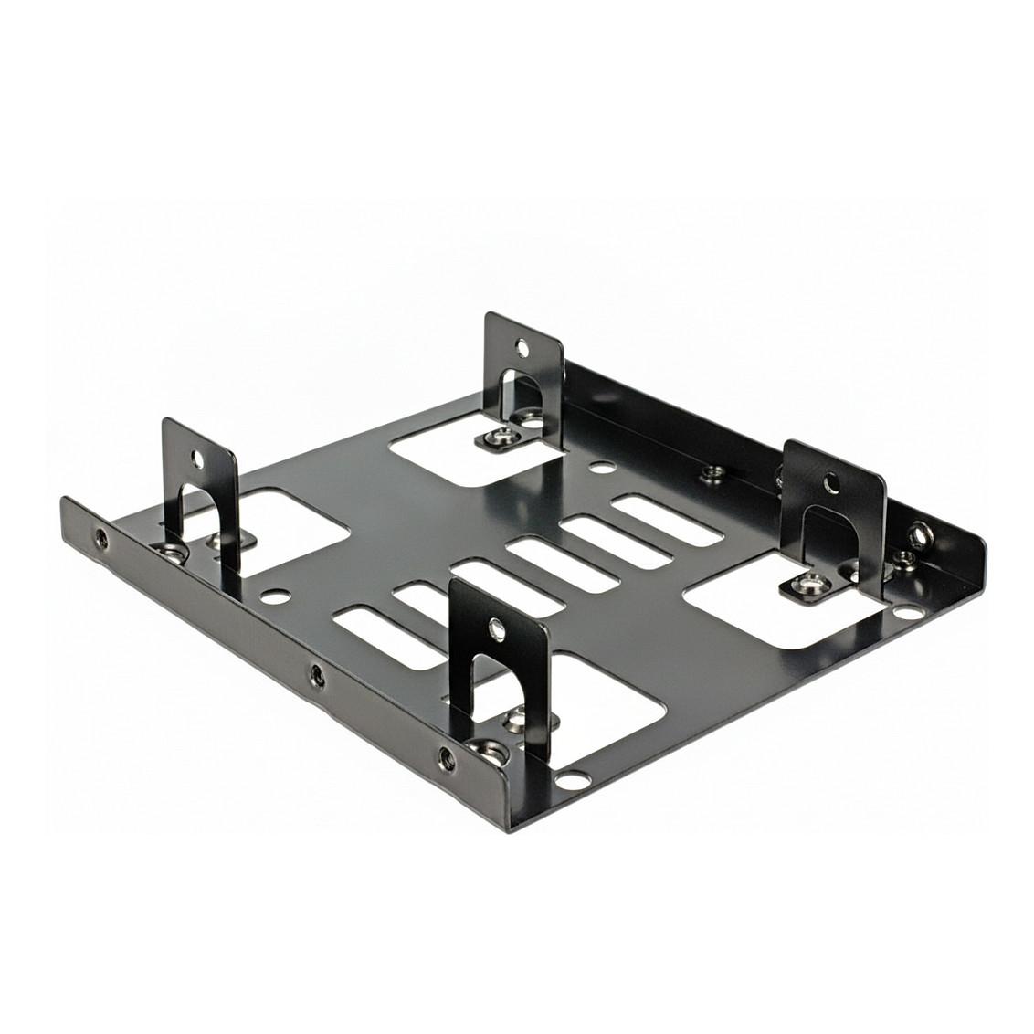 Monteringsramme DeLOCK 18210 til 2 x 2,5" HDD/SSD i 3,5" bås