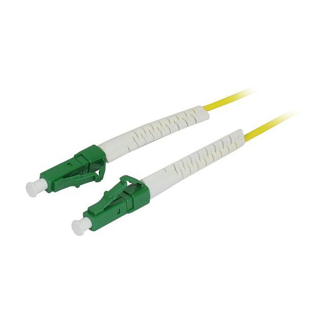LWL1FaserPatchk 10mtrLCAPCLCAPC 9125u OS2 G657A2 AD2mm flexible Knickschutztülle Synergy21