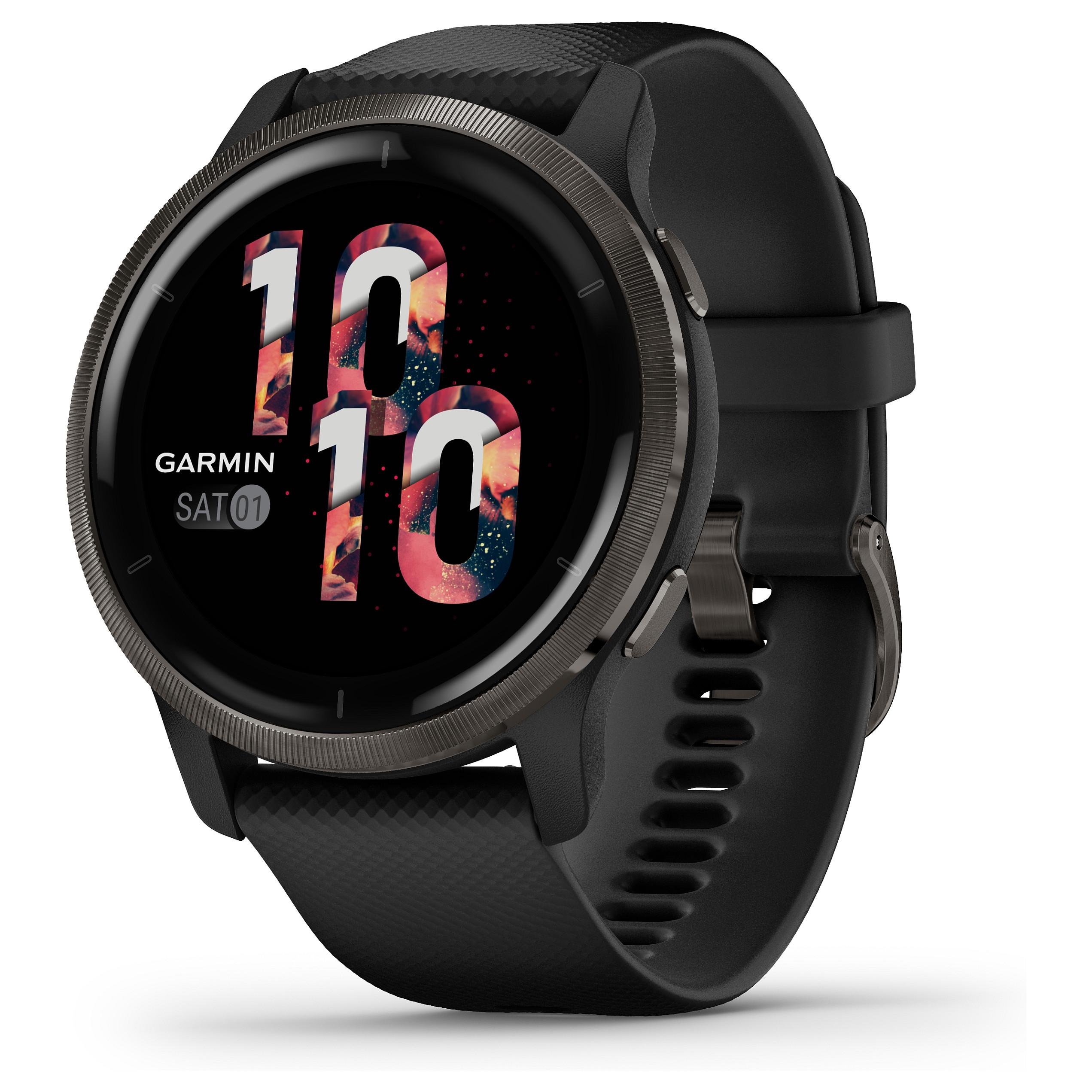 Smartwatch Garmin Venu 2 45 mm - sort
