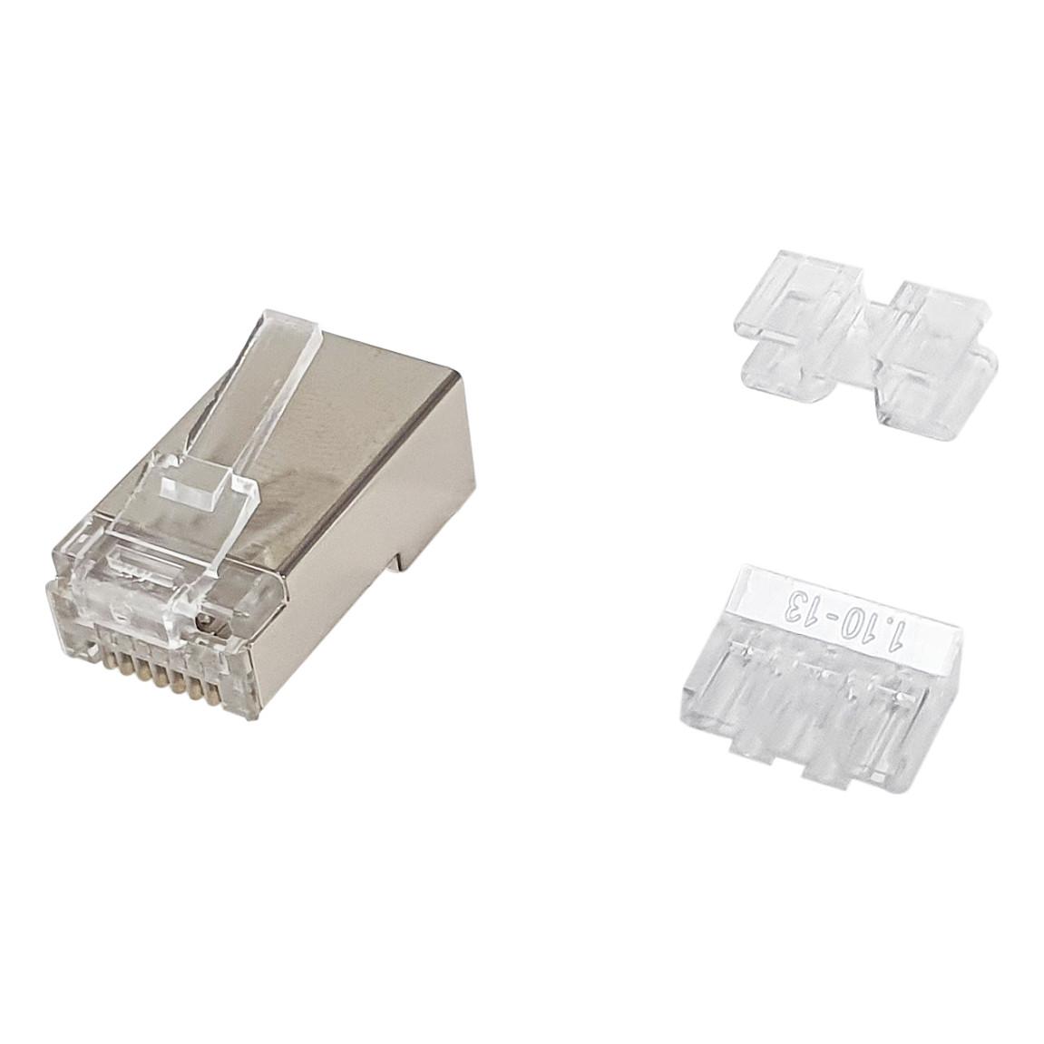 RJ45-stik Equip Cat.6A skærmet - 100 stk.