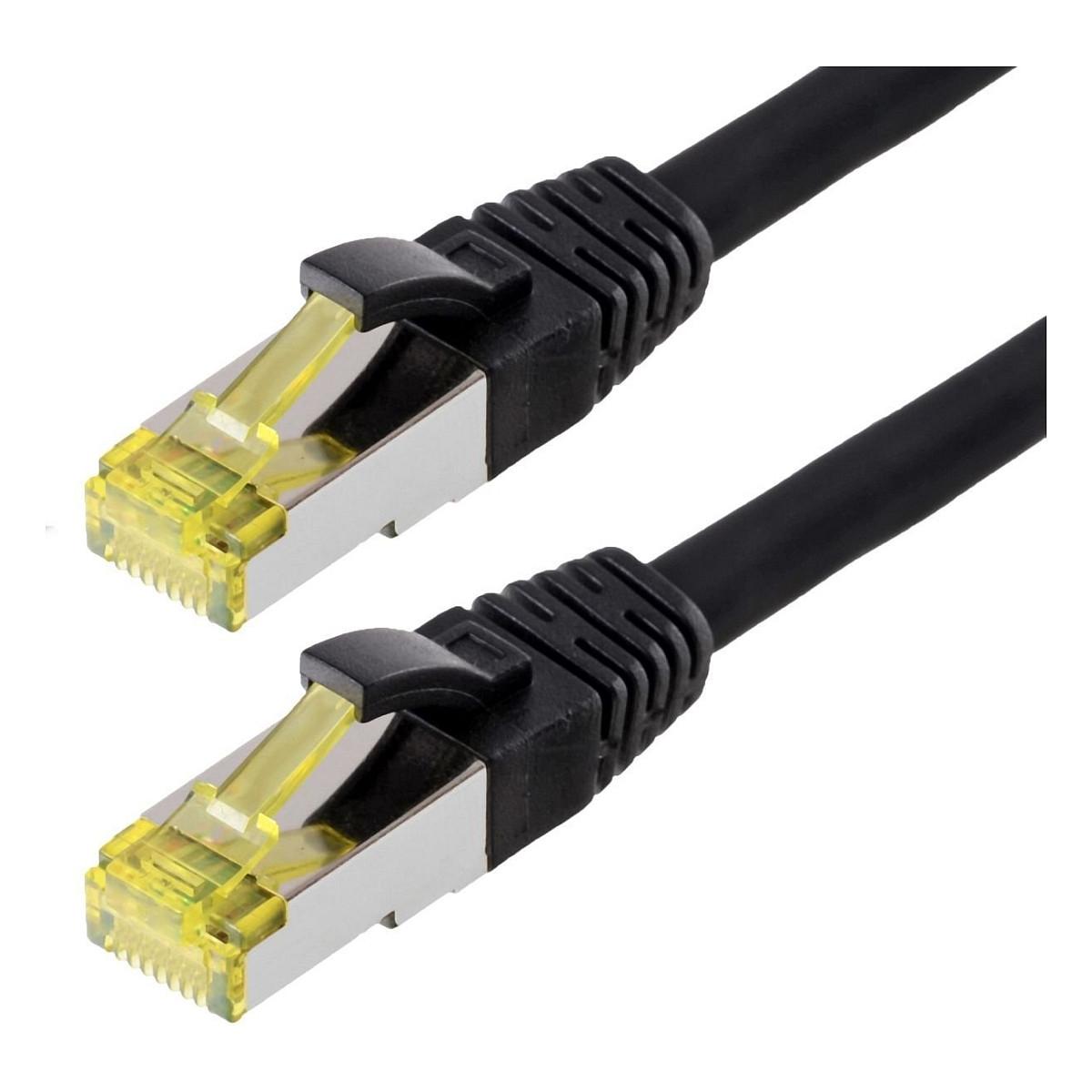Patchkabel Helos Cat.6a GHMT AWG 26/7 - sort 30 m